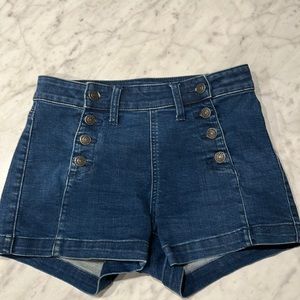 American Eagle Button Up Jean Short